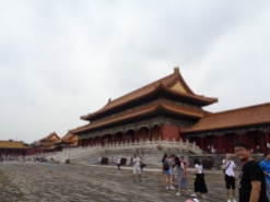 Inside the Forbidden City.