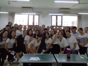 Classroom 9 with all my wonderful teachers.